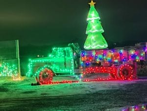 Christmas Tree Light Show Fort Vannoy Farms
